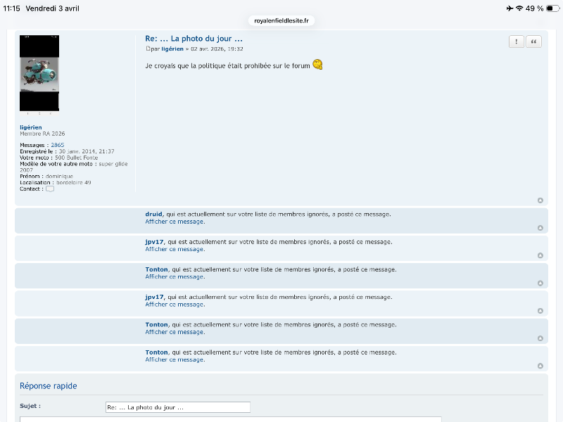 La photo du jour ... - Page 229 - Royal Enfield le Site  Le Forum.png